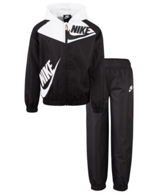 white nike windbreaker pants