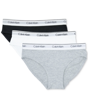 Calvin Klein Little & Big Girls 3-Pack Bikini Brief Underwear