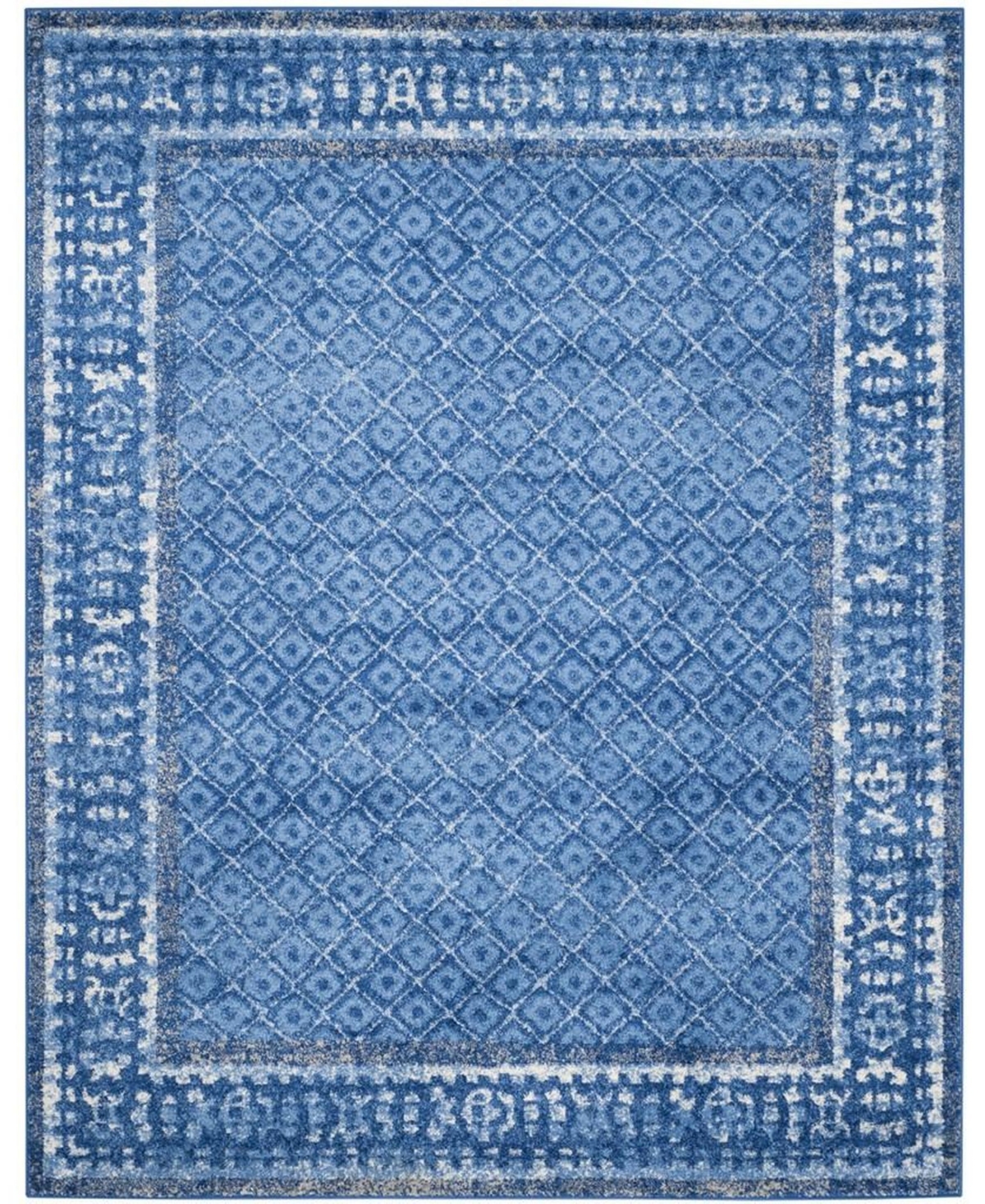 Safavieh Adirondack Light Blue and Dark Blue 8' x 10' Area Rug - Light Blue
