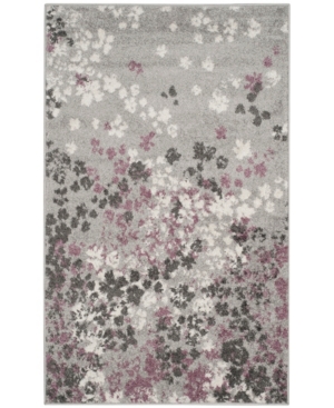 Safavieh Adirondack Light Gray and Purple 3' x 5' Area Rug
