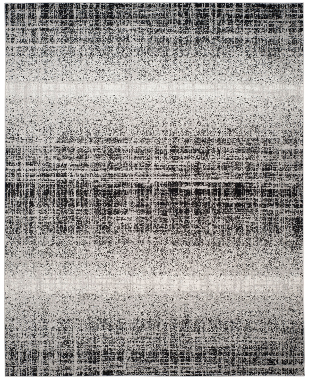 Safavieh Adirondack Silver and Black 8' x 10' Area Rug - Silver