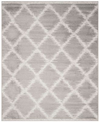 Adirondack Silver and Ivory 8' x 10' Area Rug