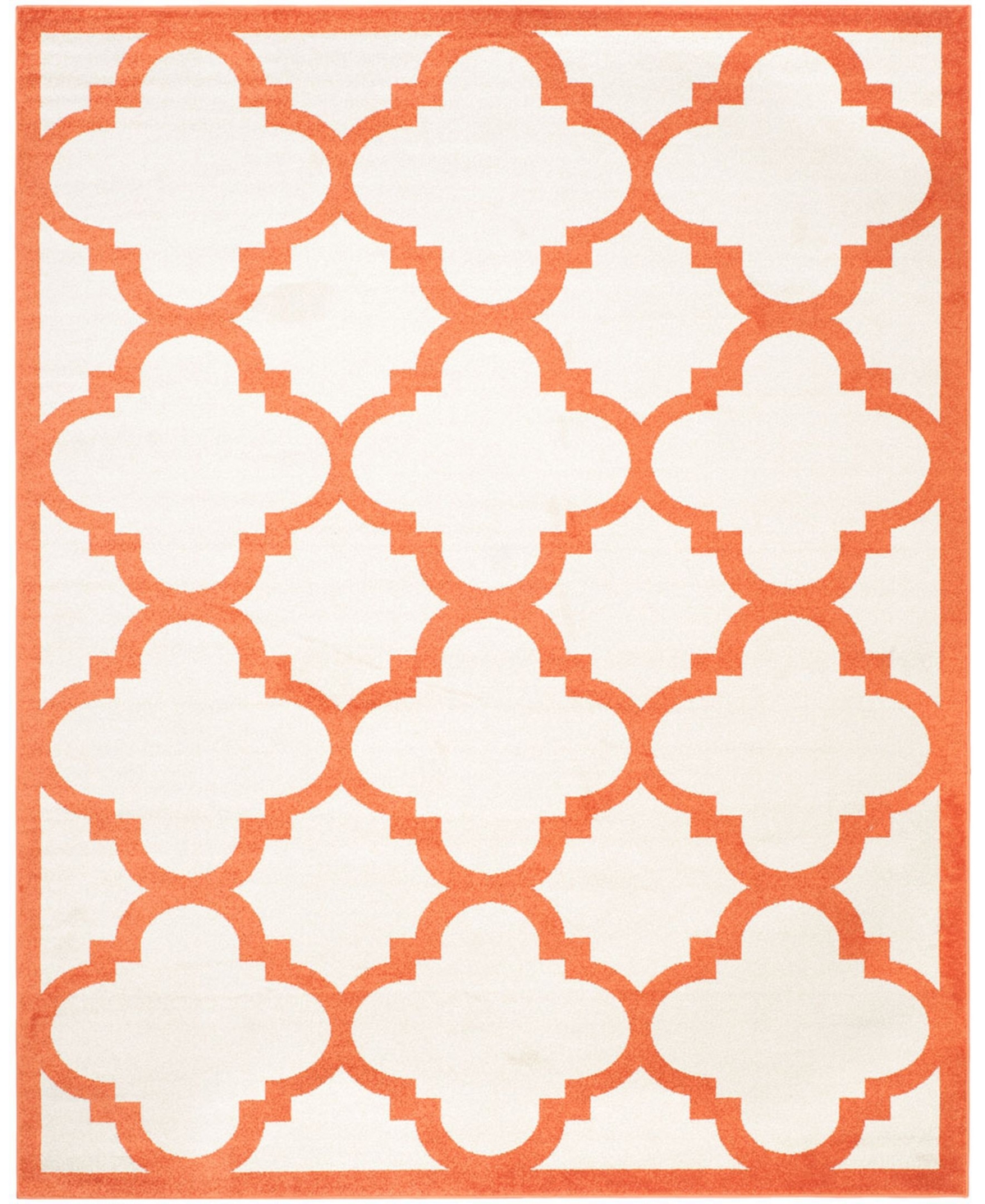 Safavieh Amherst Beige and Orange 8' x 10' Area Rug