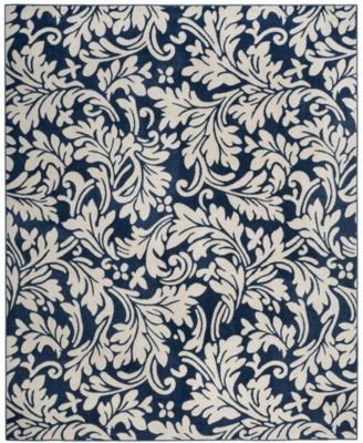 Amherst Navy and Ivory 8' x 10' Area Rug