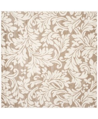 Amherst Wheat and Beige 7' x 7' Square Area Rug