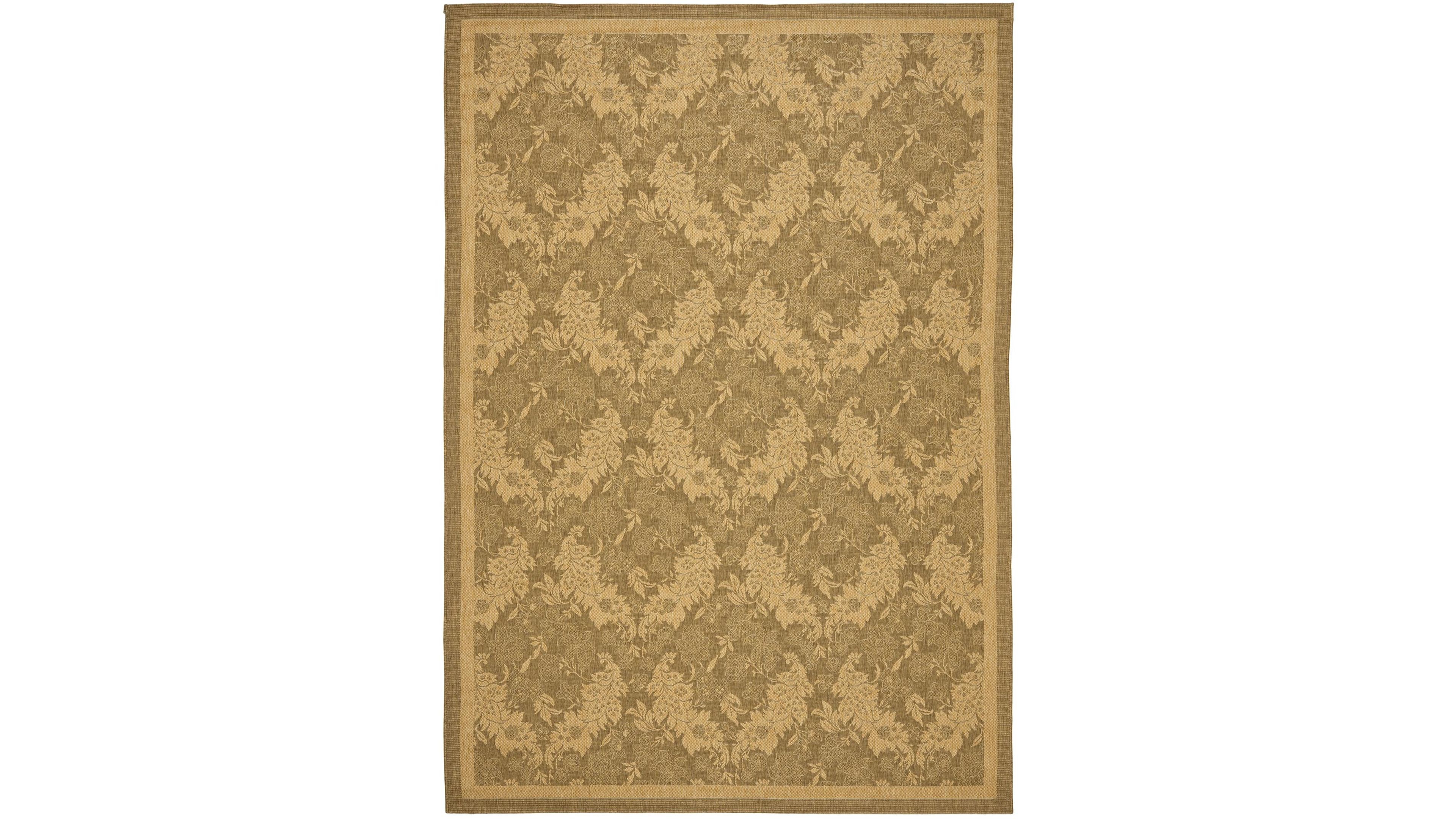 Safavieh Courtyard CY6582 Gold and Natural 8' x 11' Sisal Weave Outdoor Area Rug