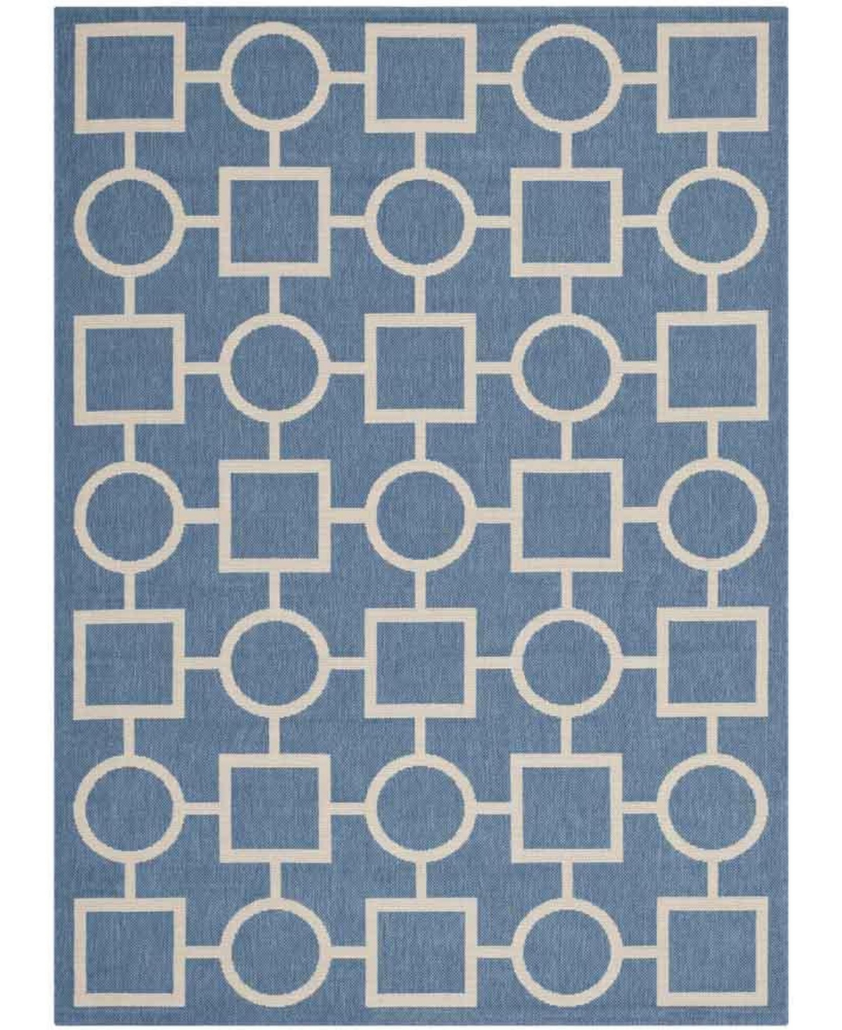 Safavieh Courtyard CY6925 and Beige 5'3" x 7'7" Sisal Weave Outdoor Area Rug