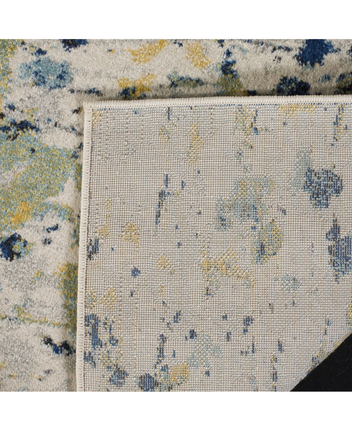 Safavieh Evoke EVK284and Yellow Area Rug - Ivory