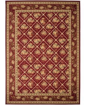 Lyndhurst LNH556 Red 8' x 11' Area Rug