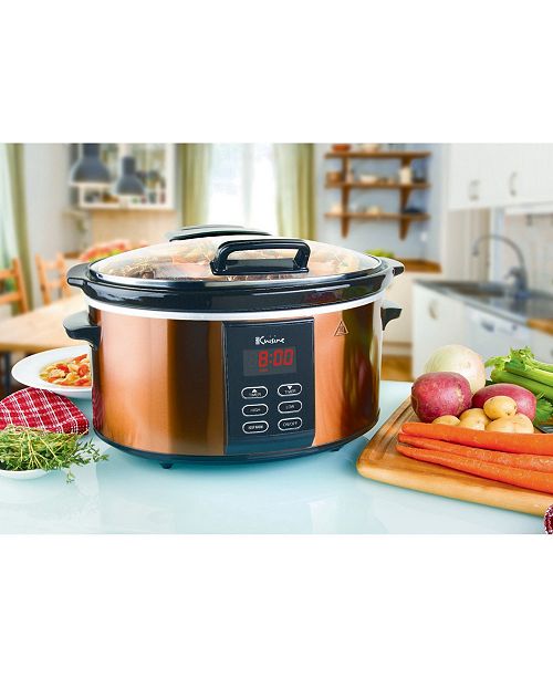 EuroCuisine Euro Cuisine SCX6 Electric Slow Cooker 6 Quarts & Reviews