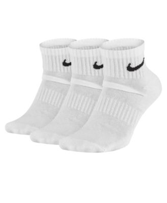 Men's 3-Pk. Quarter Ankle Socks