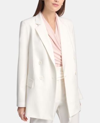 Dkny double breasted discount women jacket site macys.com