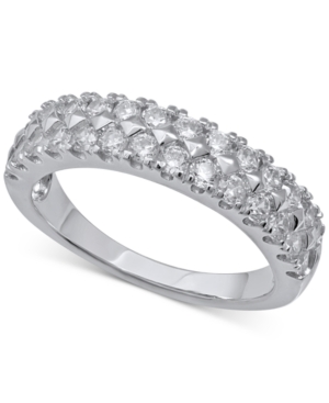 image of Diamond Multi-Row Band (1 ct. t.w.) in 14k White Gold