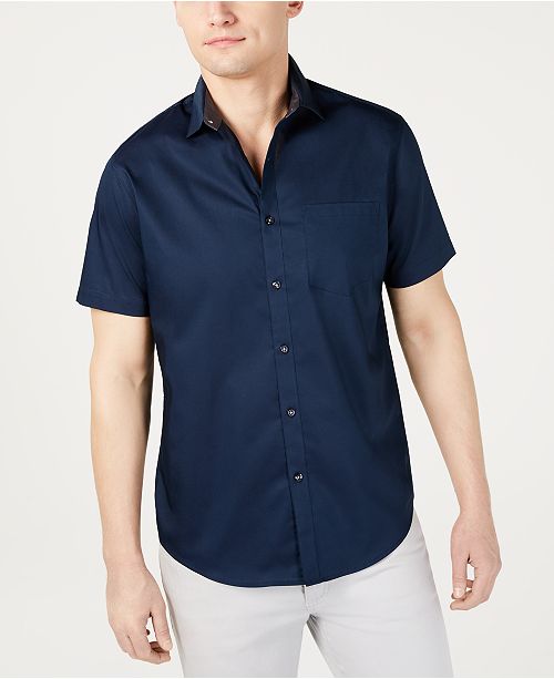 Inc International Concepts Inc Men S Short Sleeve Pocket Shirt