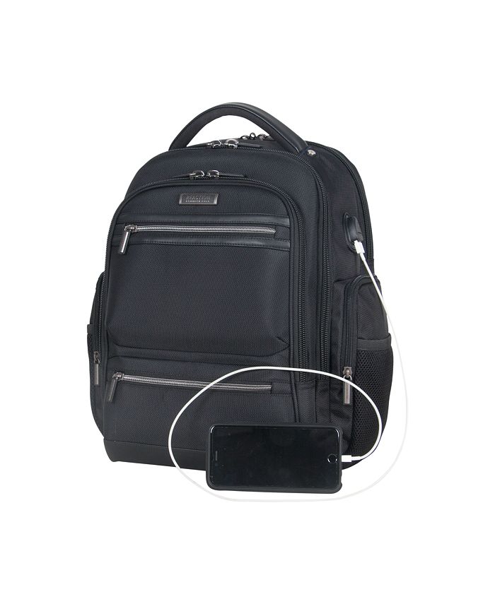 Cole Reaction Dual Compartment 17" Laptop Backpack with USB & AntiTheft RFID Macy's