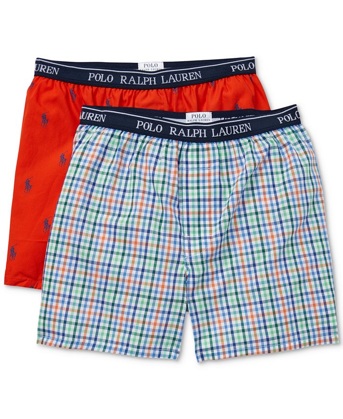 Polo Ralph Lauren Big Boys 2-Pk. Cotton Boxer Shorts & Reviews ...