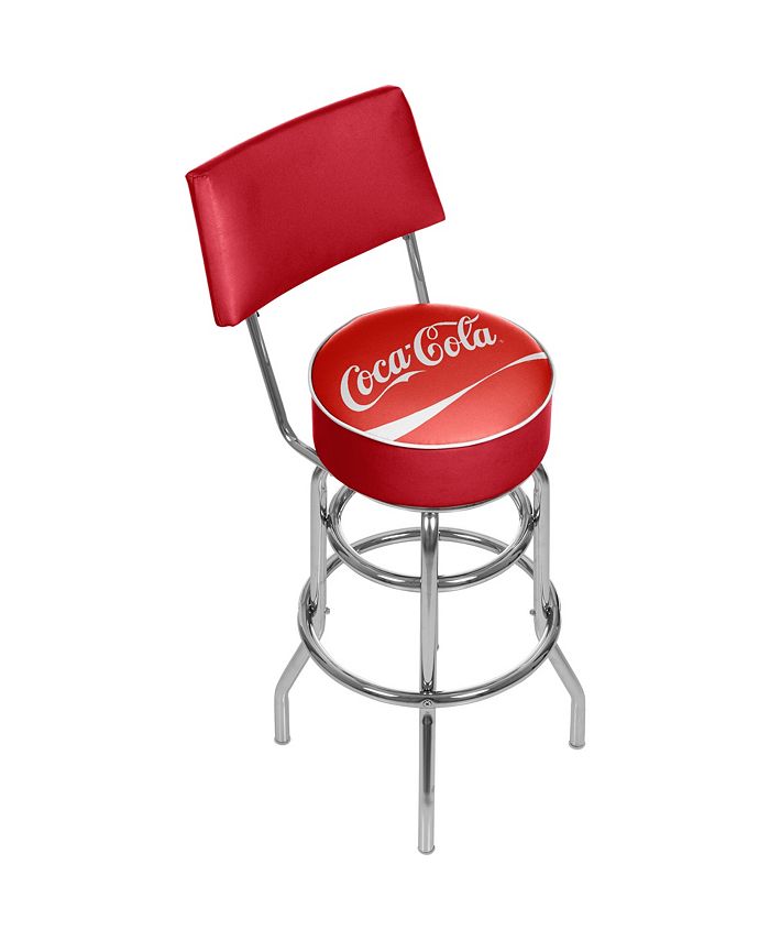 Furniture Coca Cola Pub Stool with Back Macy's