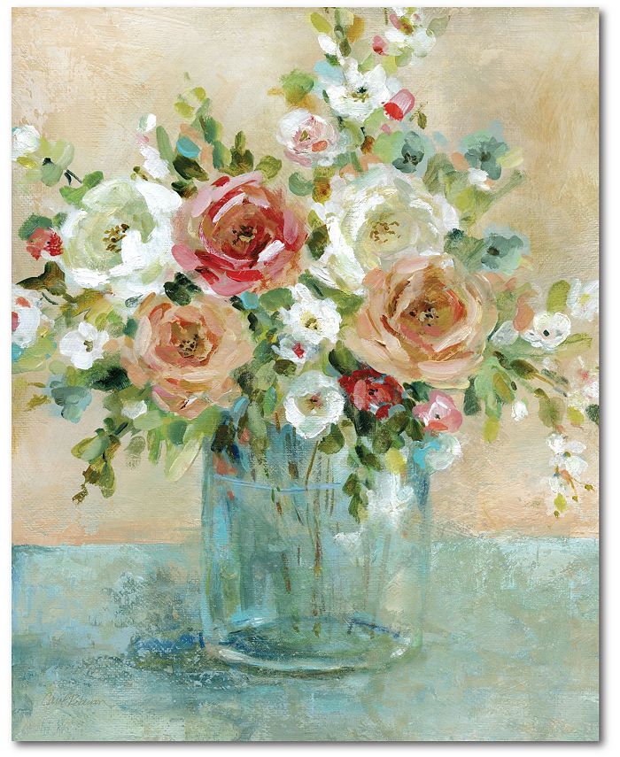 Courtside Market Sun Drenched Arrangemen GalleryWrapped Canvas Wall