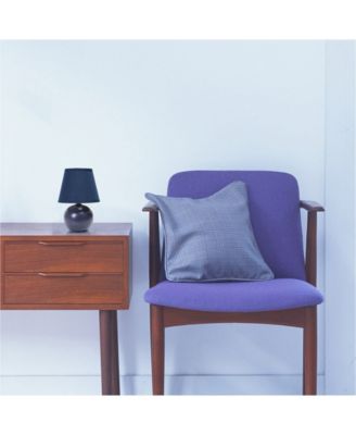 Simple Designs Mini Ceramic Globe Table Lamp