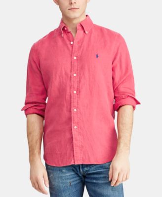 macy's polo button down shirts