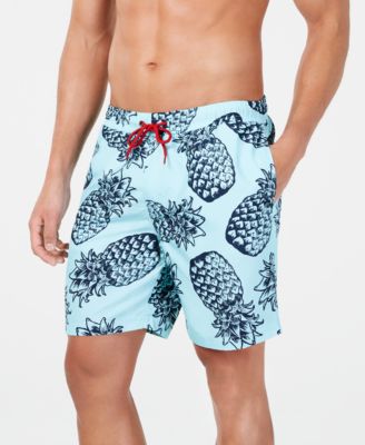 men's pineapple swim trunks