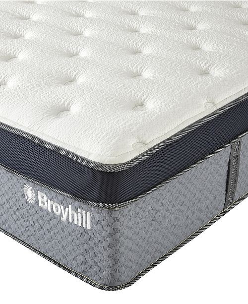 Broyhill 12 Queen Norwich Cooling Gel Memory Foam Hybrid Innerspring Medium Firm Plush Mattress Reviews Home Macy S