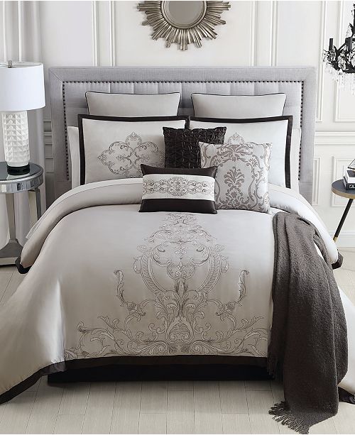 Hallmart Collectibles Eminence 200 Thread Count 14 Pc Queen