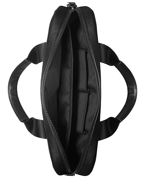 Michael Kors Men's Greyson Slim Leather Briefcase & Reviews Laptop Bags & Briefcases Luggage