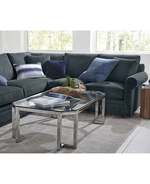 Furniture Doss II Fabric Sectional Collection & Reviews - Furniture - Macy's