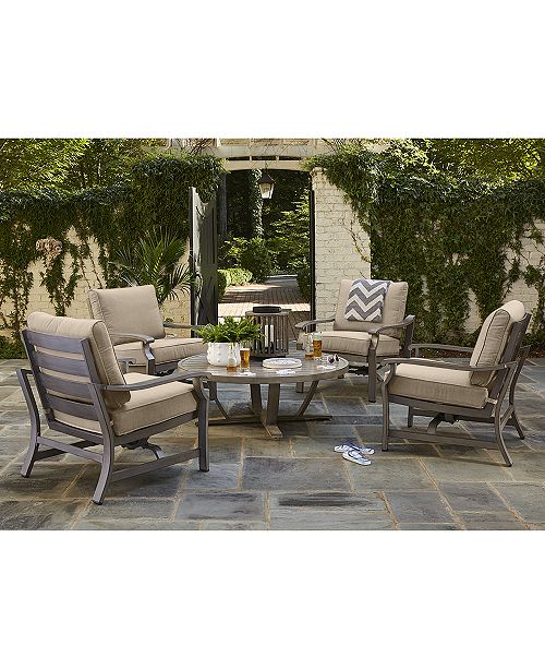 Furniture Tara Outdoor Seating Collection, with Sunbrella® Cushions