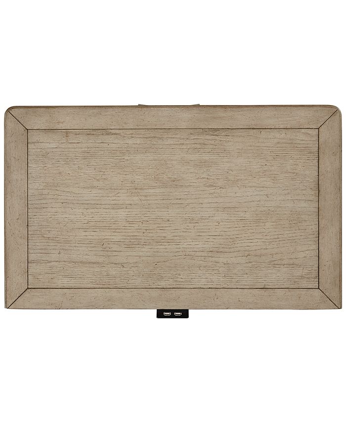 Furniture CLOSEOUT! Beckley USB Outlet Nightstand, Created for Macy's