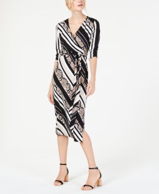 macys striped dress