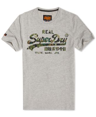 Superdry - Men's Vintage Layered Camouflage Logo T-Shirt
