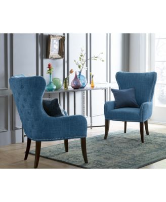 jerry button tufted accent chair