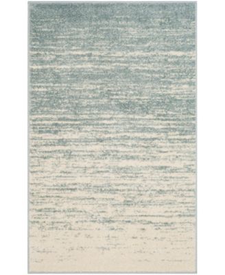 Adirondack Slate and Cream 3' x 5' Area Rug