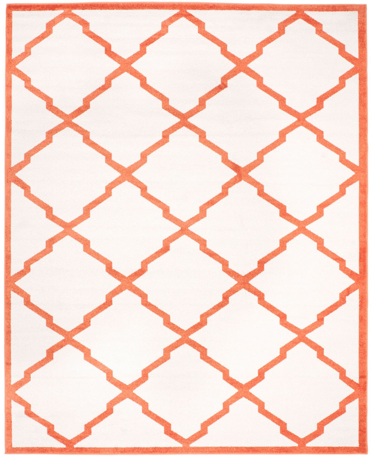 Safavieh Amherst Beige and Orange 9' x 12' Area Rug