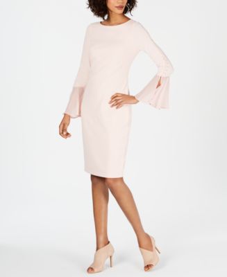 wedding guest dress short sleeve Shein |Wedding Guest Dress Women's Summer Solid Color Splice Lace Round Neck Short Sleeve Slim Elegant Dress