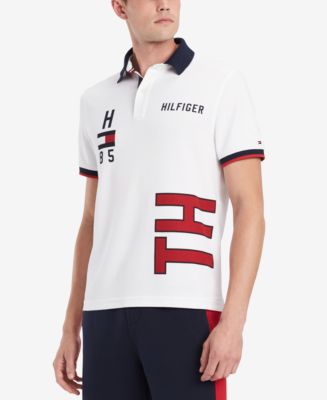 Tommy Hilfiger Men's Brody Multi-Logo Polo, Created for Macy's - Macy's