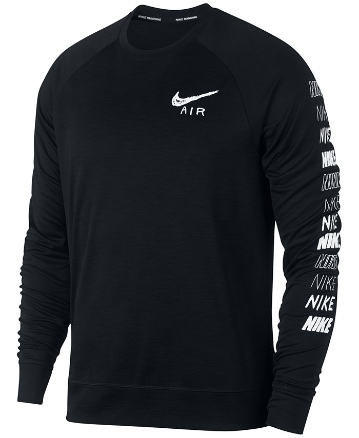 Nike Men's Pacer Dri-FIT Long-Sleeve Running T-Shirt - Macy's