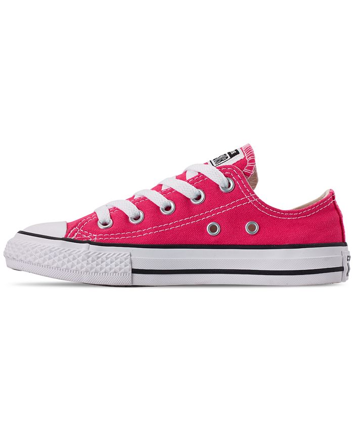 Converse Little Girls' Chuck Taylor All Star Ox Casual Sneakers from ...