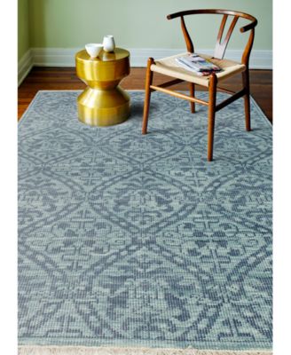 Carah CRH-107 Teal Area Rug
