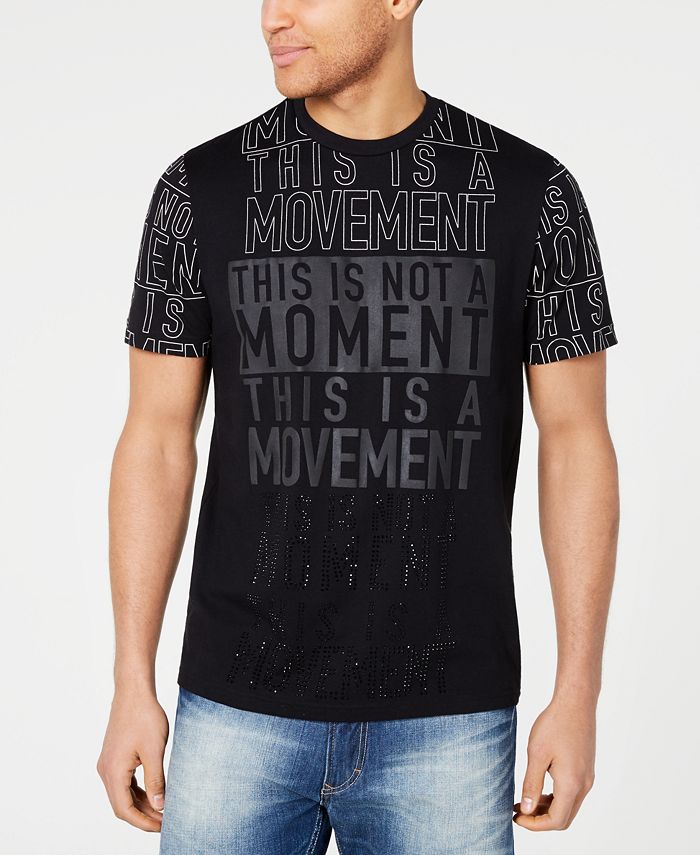Sean John Men's This Is Not A Movement Graphic T-Shirt - Macy's
