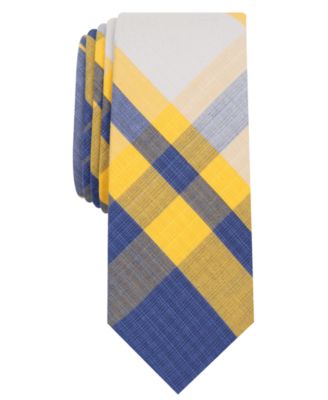Original Penguin - Men's Fitts Plaid Skinny Tie