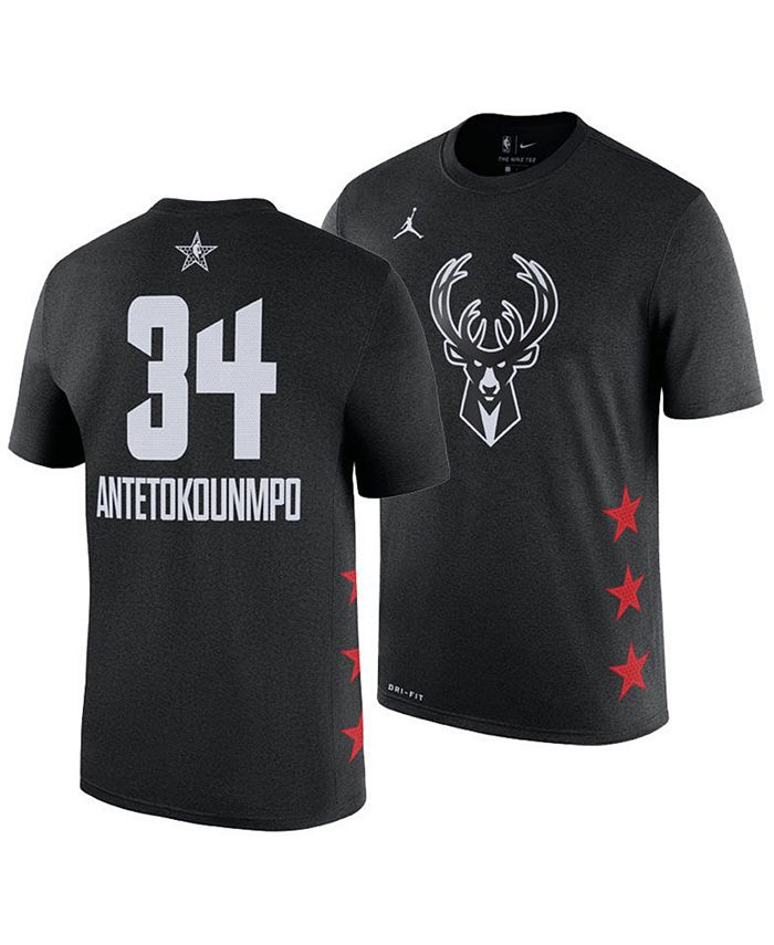 Giannis Antetokounmpo Milwaukee Bucks Nike Dri-FIT Men's NBA T-Shirt.