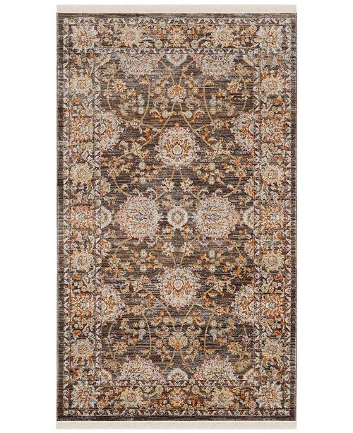 Safavieh Vintage Persian Brown And Multi 3 X 5 Area Rug Reviews Rugs Macy S