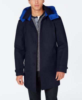 tommy modern hooded coat