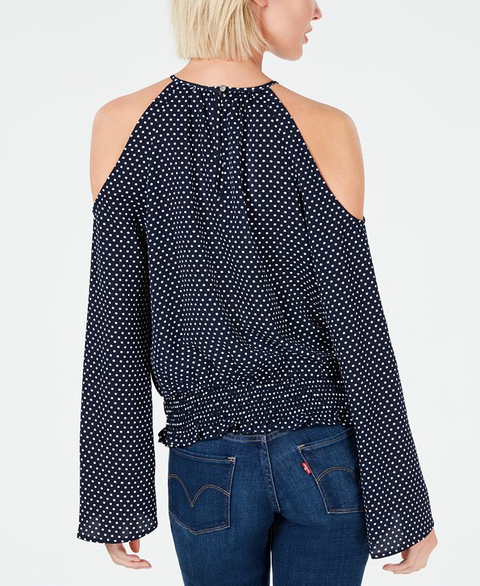 macys cold shoulder tops