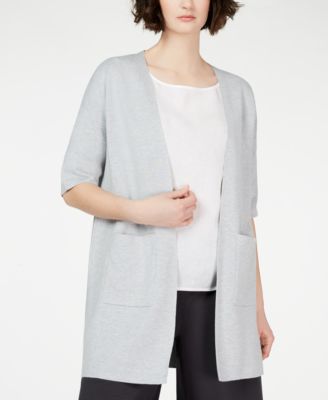 elbow sleeve cardigan
