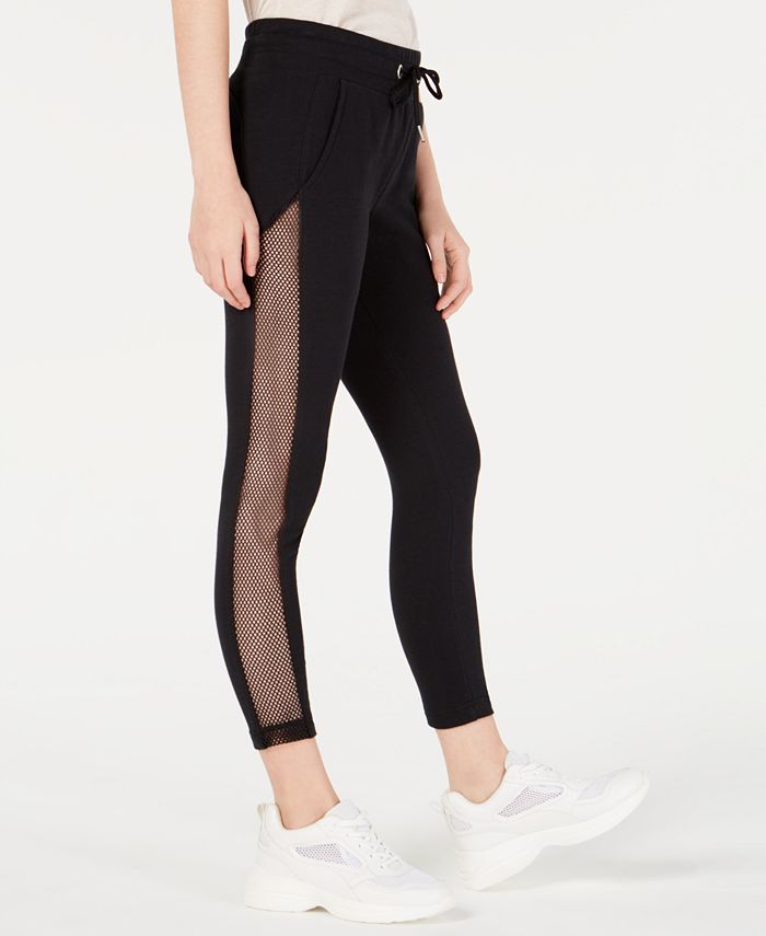 Material Girl Juniors' Mesh-Panel Sweatpants, Created for Macy's & Reviews - Leggings & Pants