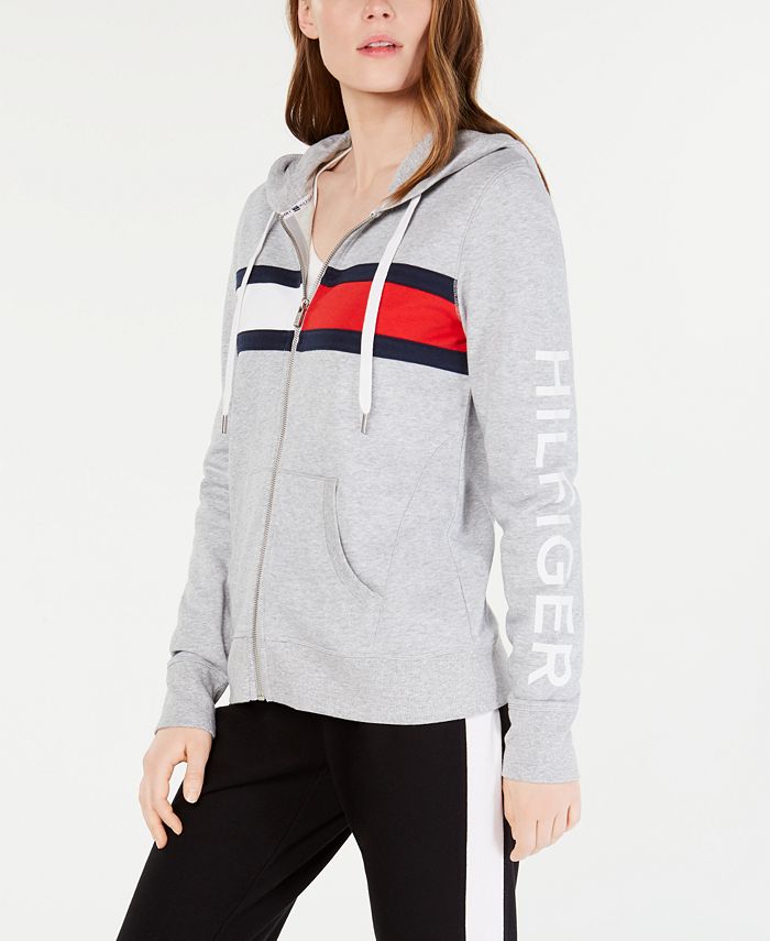 Tommy hilfiger hoodie sale womens clearance